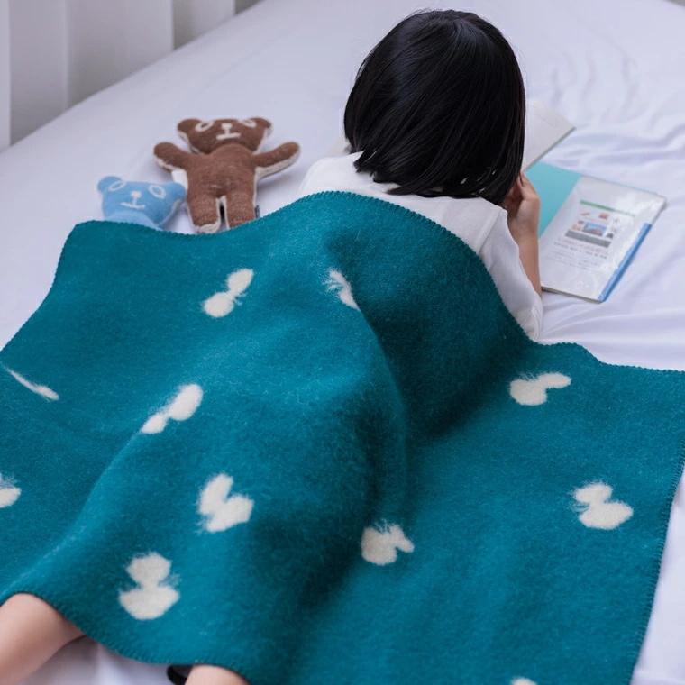 KLIPPAN（クリッパン） ブランケット ミニ ウール ちょうちょ CHOUCHO