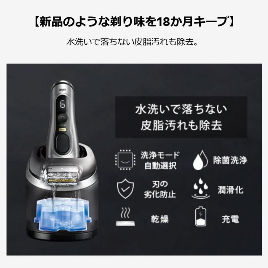 シェーバー洗浄機 乾燥機能付き クリーン＆リニューシステム 電気