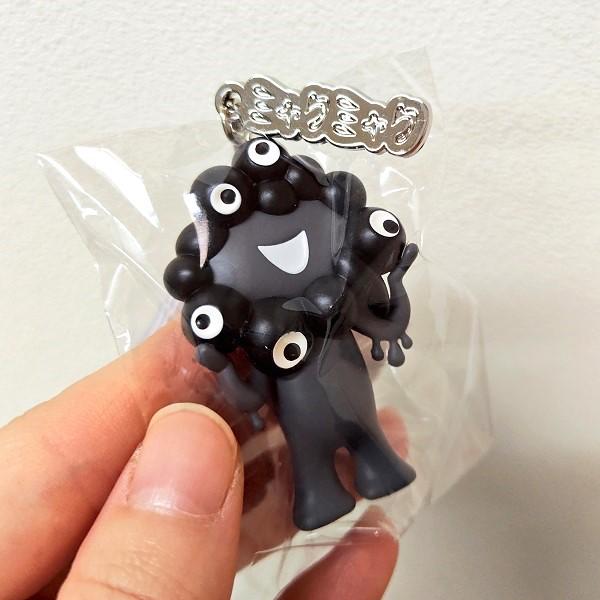 EXPO2025 キャラ立体PVCキーホルダー 黒 タグ付 ミャクミャク 大阪