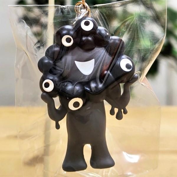 EXPO2025 キャラ立体PVCキーホルダー 黒 タグ付 ミャクミャク 大阪