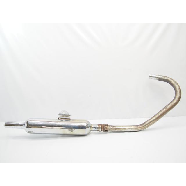 エストレア純正マフラー エキパイ サイレンサー 素材にK396 刻印