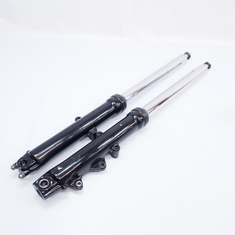 曲り無し!ハーレーFXソフテイルevo純正フロントフォーク左右FXSTC FXST