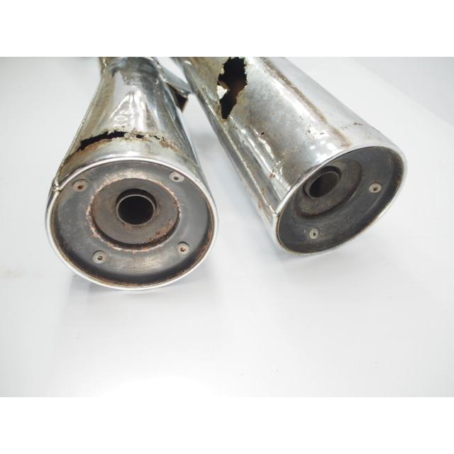 マービングmarving製CBX400F CBX550F メガホンマフラー 素材ですが