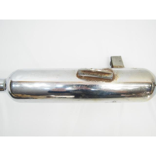 エストレア純正マフラー エキパイ サイレンサー 素材にK396 刻印