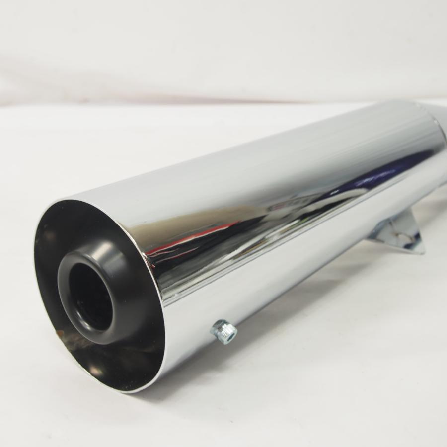 ゼファー400 ゼファーχ SUDCO メガホンマフラー メッキ スドコ サドコ