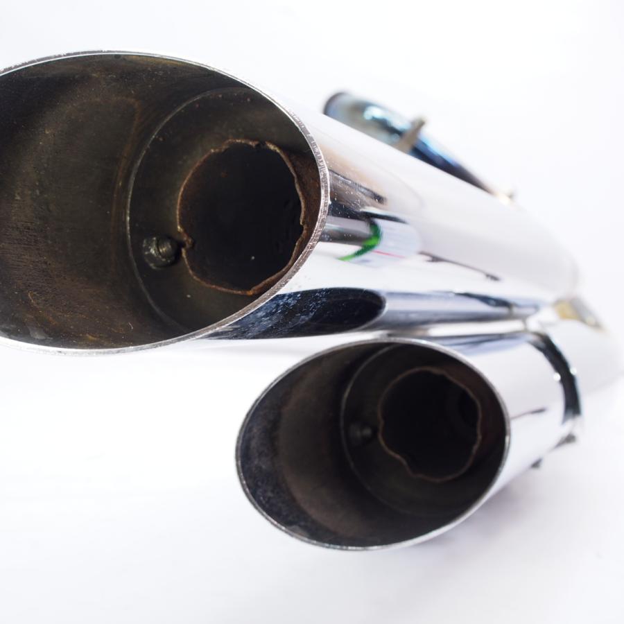 ハーレー ソフテイル07年〜スラッシュカット マフラー サイレンサー