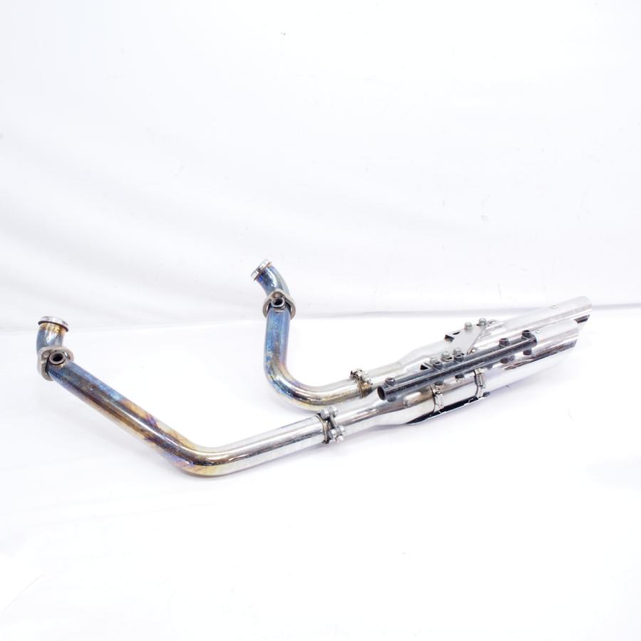 ハーレー ソフテイル07年〜スラッシュカット マフラー サイレンサー