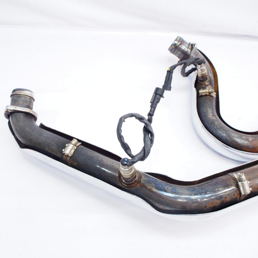 ハーレー ソフテイル 07年〜ドラッグパイプマフラー ショットガン