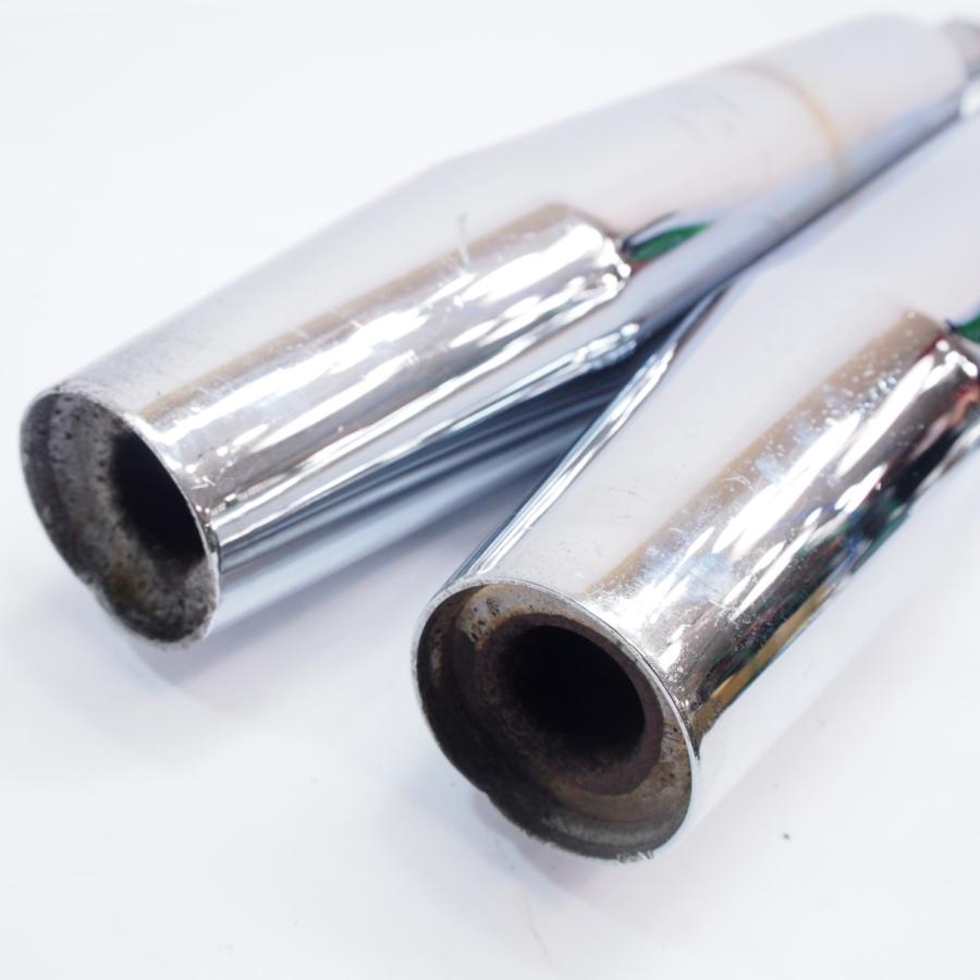 ハーレー04-06年ソフテイルFLSTC FXSTS FXSTB純正サイレンサー前後