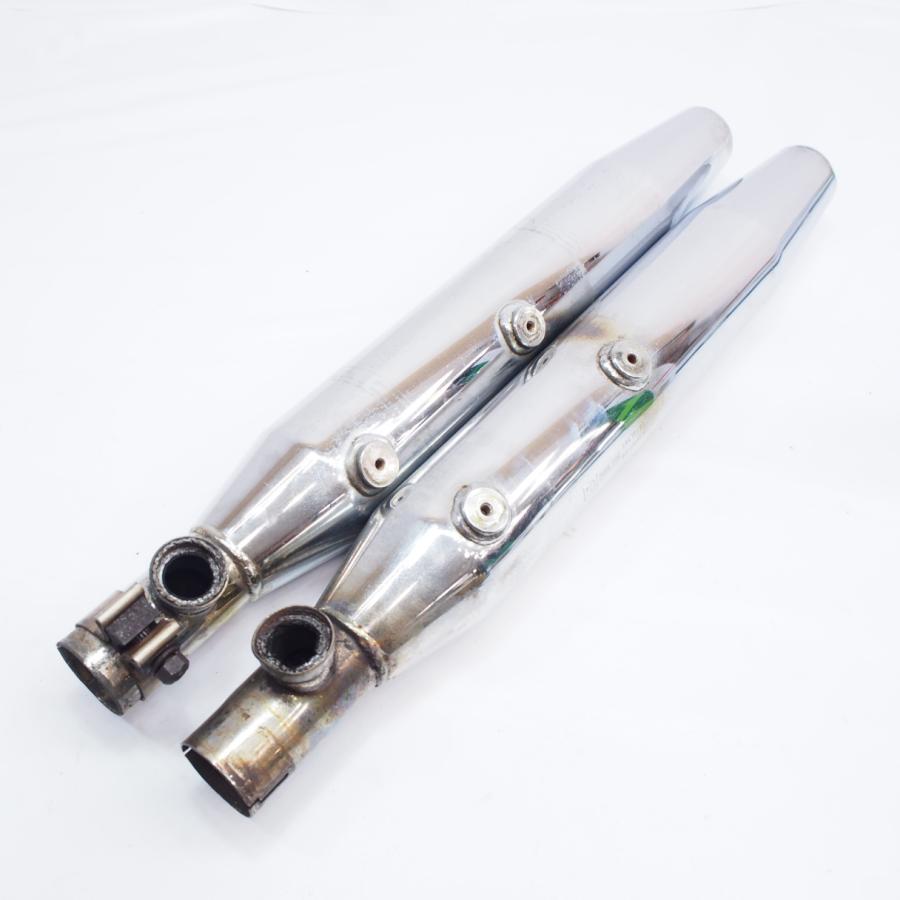 ハーレー04-06年ソフテイルFLSTC FXSTS FXSTB純正サイレンサー前後