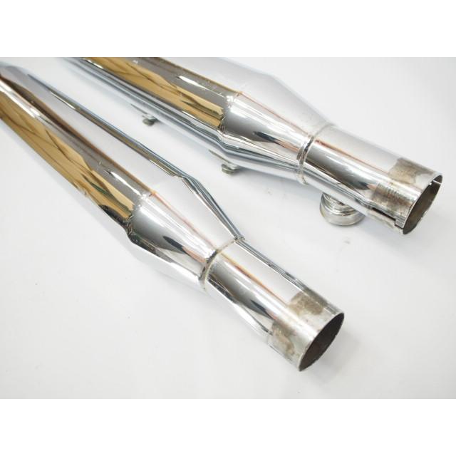 ハーレー ソフテイルFXSTC 1450純正マフラーのサイレンサー ノーマル