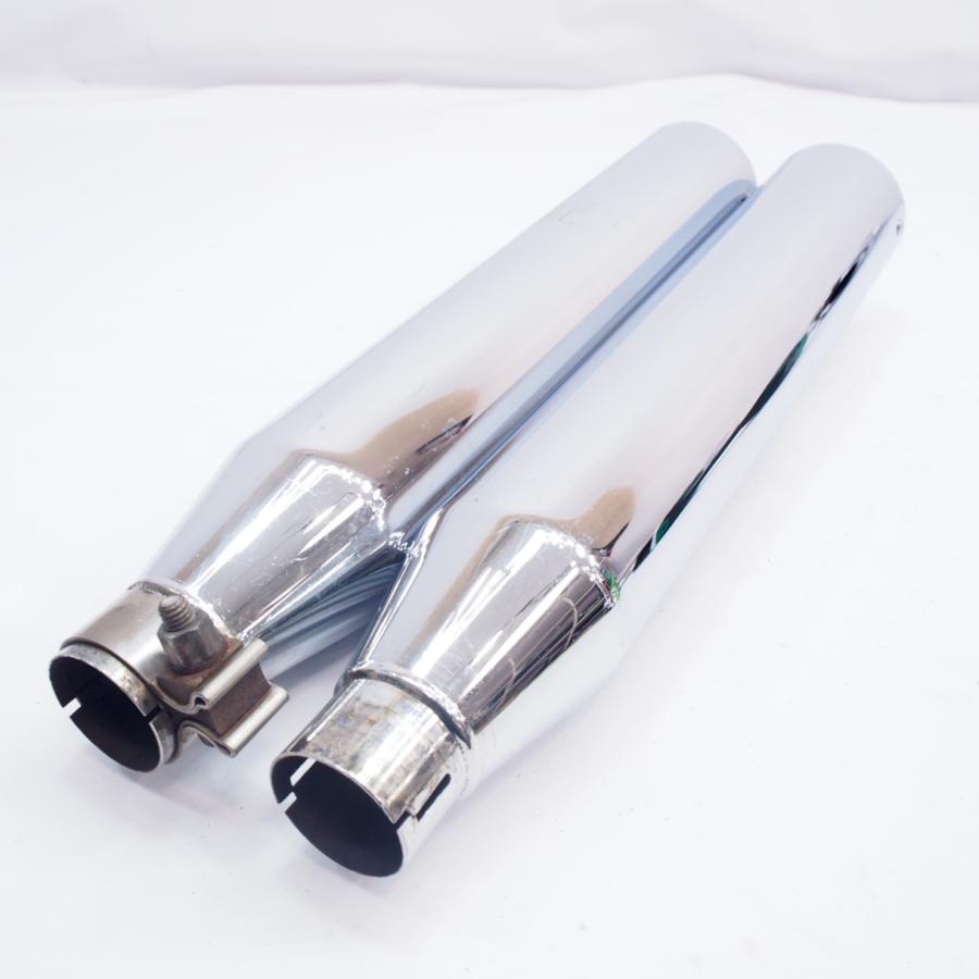 交換用に!ハーレー09-12年FXDBダイナ ストリートボブ純正サイレンサー