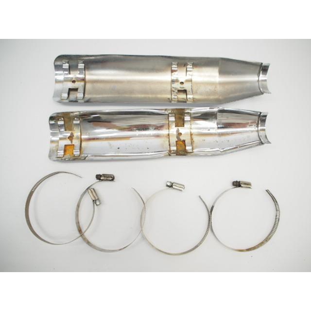 ハーレー 純正マフラー ヒートガード ヒートシールド サイレンサー