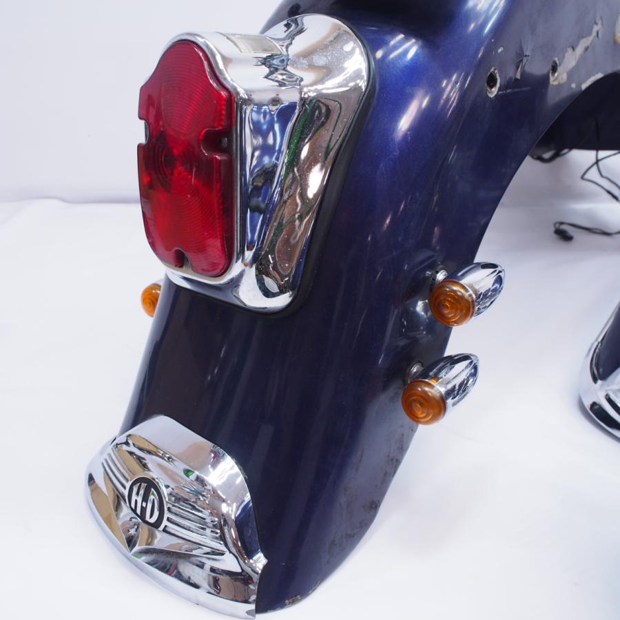 ハーレーFLHショベル ストレッチタンク フロントフェンダー リア