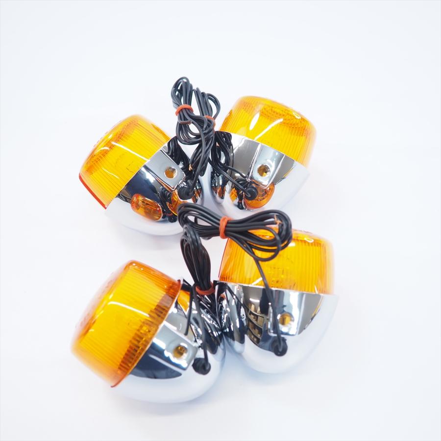 ハーレーYANKEE 1030純正タイプ ウインカー4個1973-85年ショベル FX XL