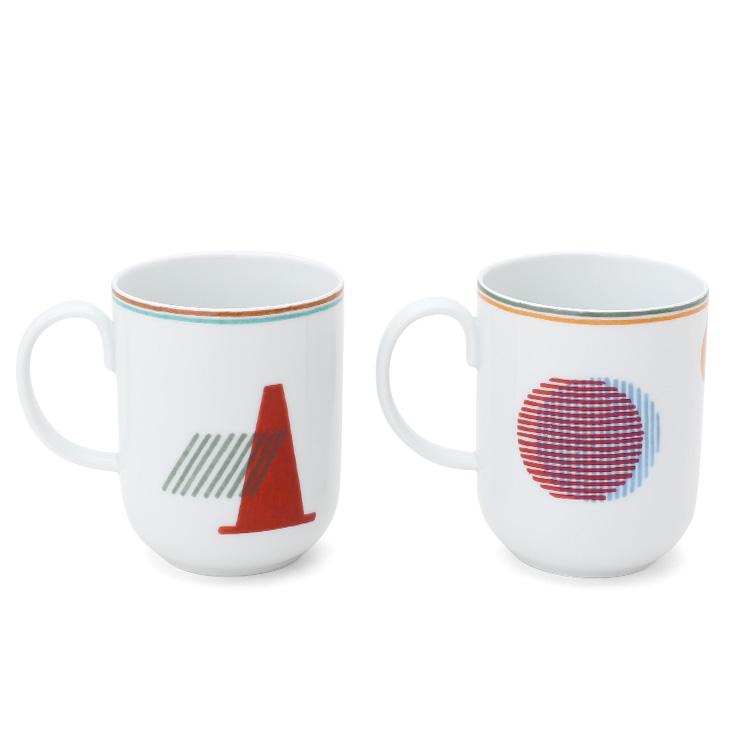 HERMES（エルメス） ソー・エルメス マグカップ 300ml No.1＆No.2 ペア