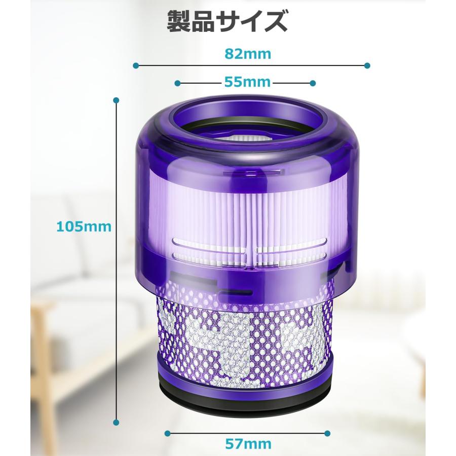 Dyson（ダイソン） SV19 フィルター 掃除機 Dyson Omni-glide SV19