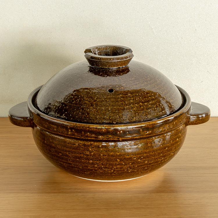 長谷園 公式限定取扱 かまどさんプレミアム 三合炊き 飴 土鍋 かまど