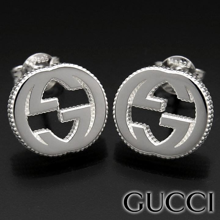 GUCCI（グッチ） ピアス インターロッキングGピアス シルバー925