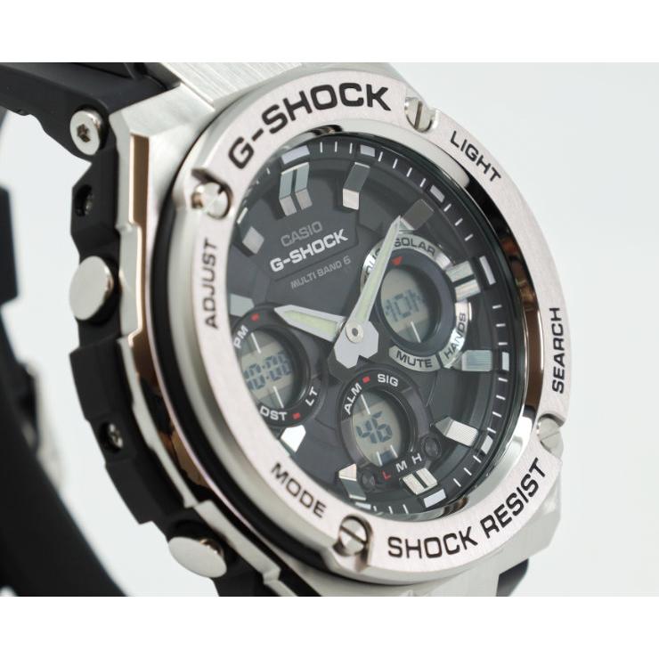G-STEEL G-SHOCK Gショック 電波 ソーラー GST-W110-1AJF カシオ G