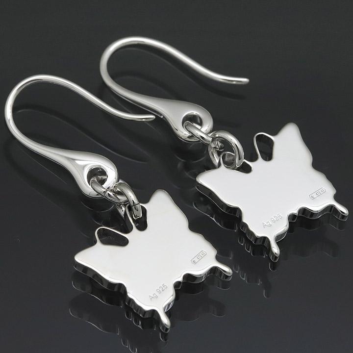 GUCCI（グッチ） ピアス バタフライピアス 蝶 シルバー925 ドロップ