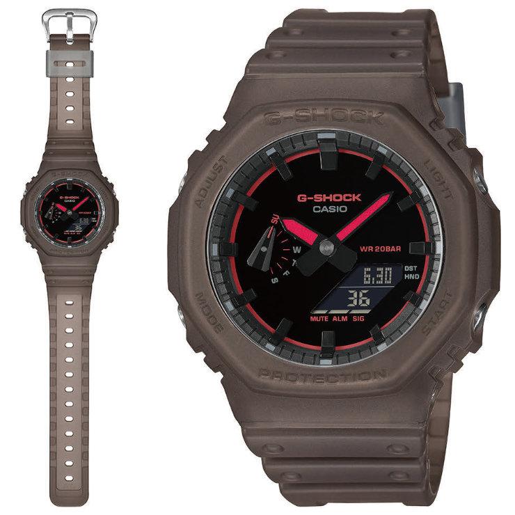 G-SHOCK Gショック GA-2100K-5AJF ブラウンスケルトン＆ブラック