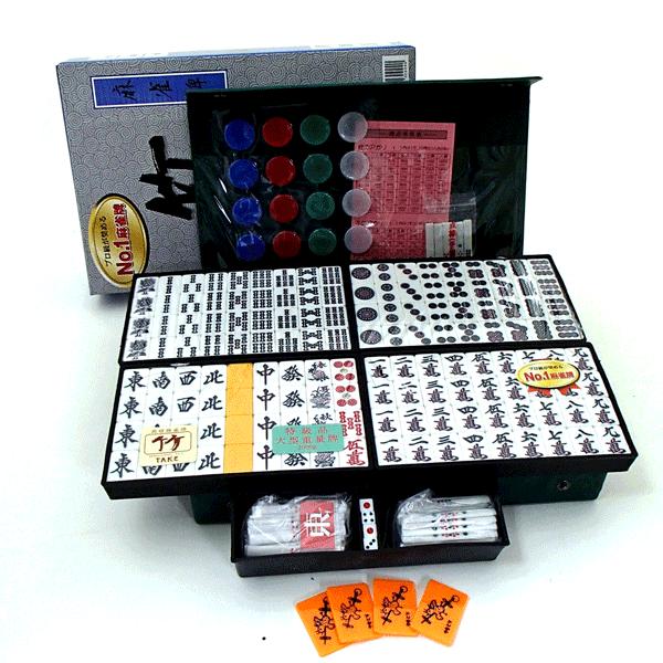 手打麻雀セット これでどこでも麻雀！ 組立式麻雀ジャンクマット