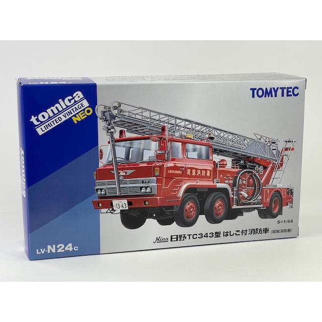 トミーテック LV-N24c 日野 TC343 はしご消防車 (尾鷲消防署)トミカ