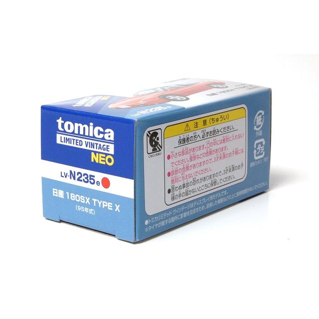 トミーテック LV-N235e 日産 180SX タイプX（赤）95年式 トミカ