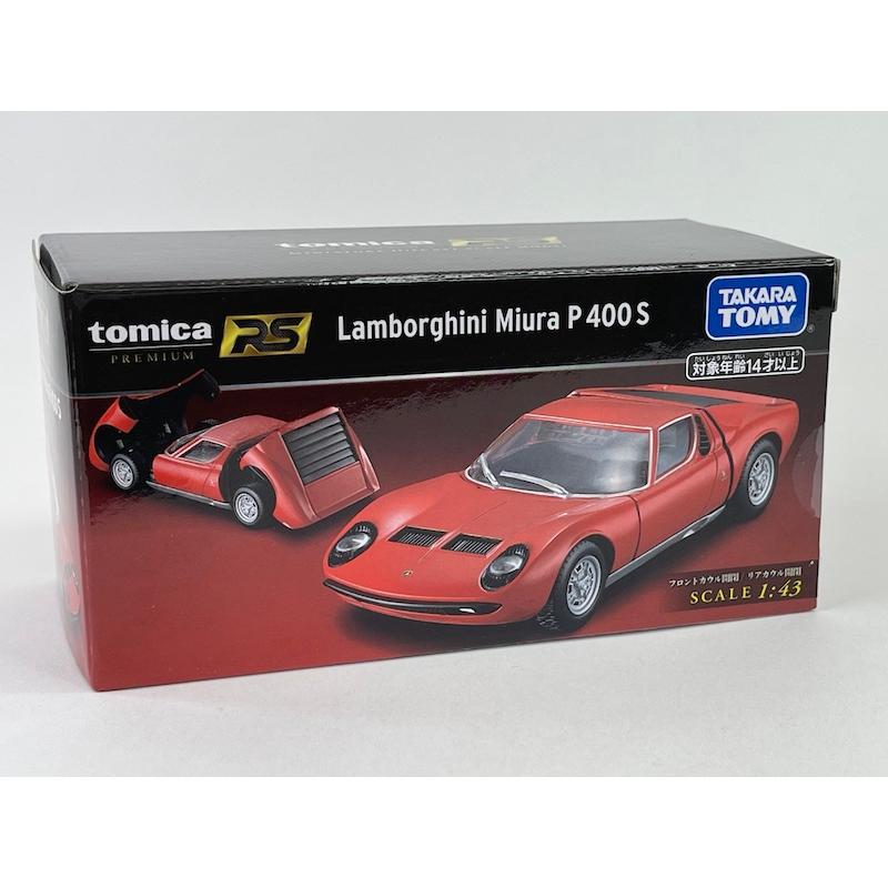 トミカプレミアム 絶版☆ランボルギーニ ミウラ P 400 S 1/43 RS