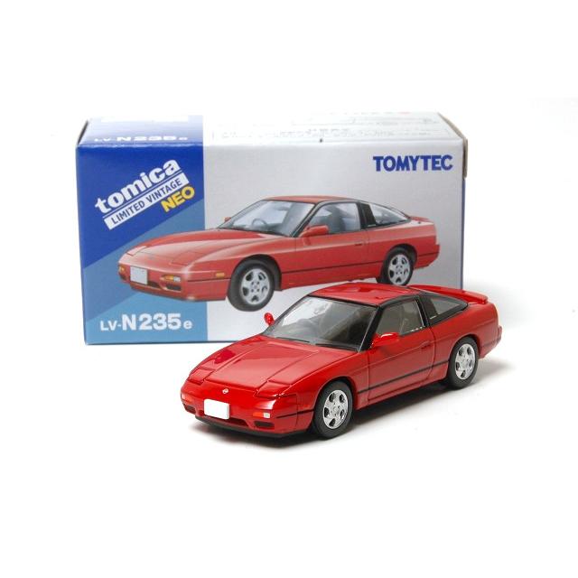 トミーテック LV-N235e 日産 180SX タイプX（赤）95年式 トミカ