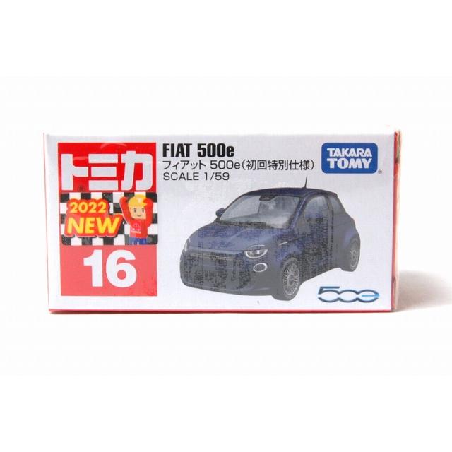 トミカ 絶版☆ No.16 フィアット 500e 初回特別仕様 : アイアイアド