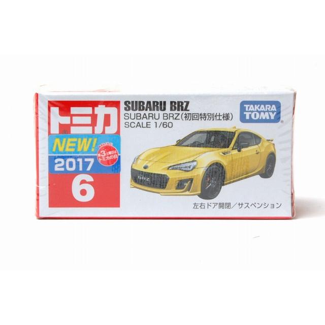 トミカ 絶版☆ No.6 SUBARU BRZ 初回特別仕様 : アイアイアド