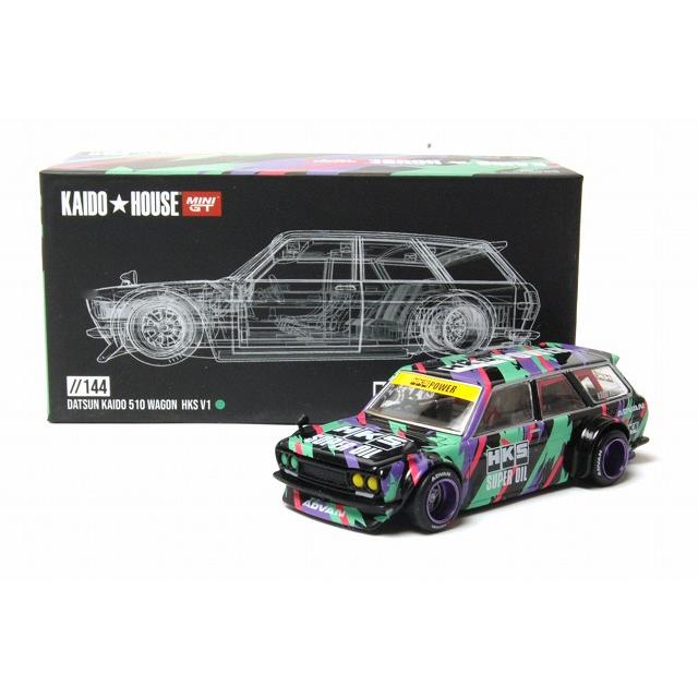 144 日産 ダットサン ストリート 510 ワゴン HKS V1 (右ハンドル