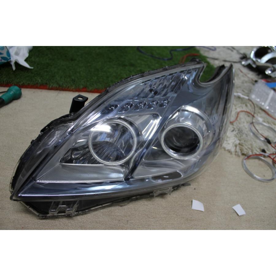 プリウス 30用 8000K HDSMD LED イカリング ZVW30 前期ハロゲン 後期