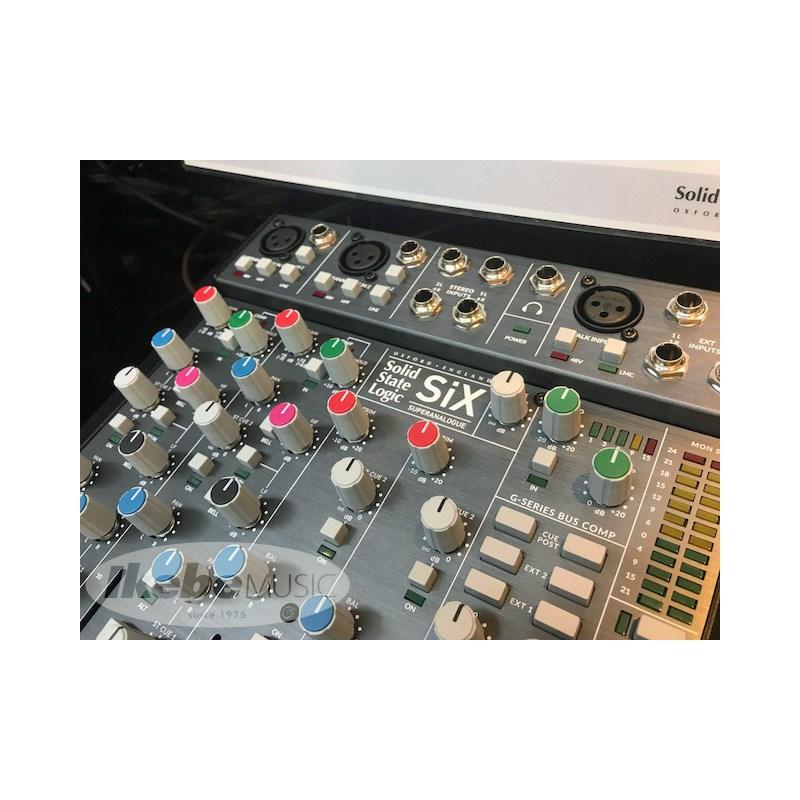 SSL(Solid State Logic) SiX (アナログミキサー)(最大12chサミング