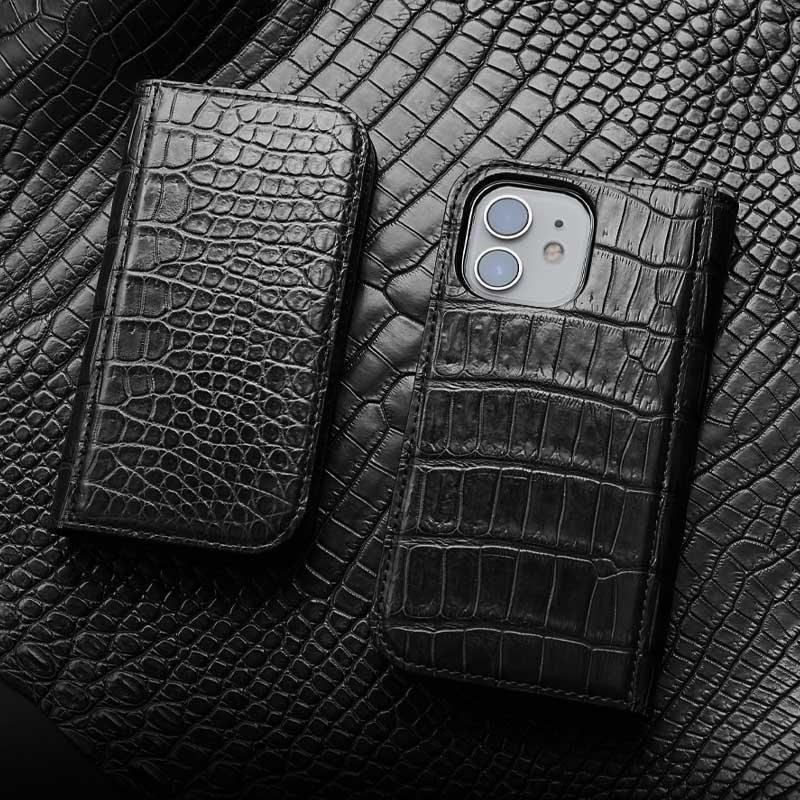 iPhoneケース クロコダイル iPhone 12〜16シリーズ ノーマル＆Pro仕様