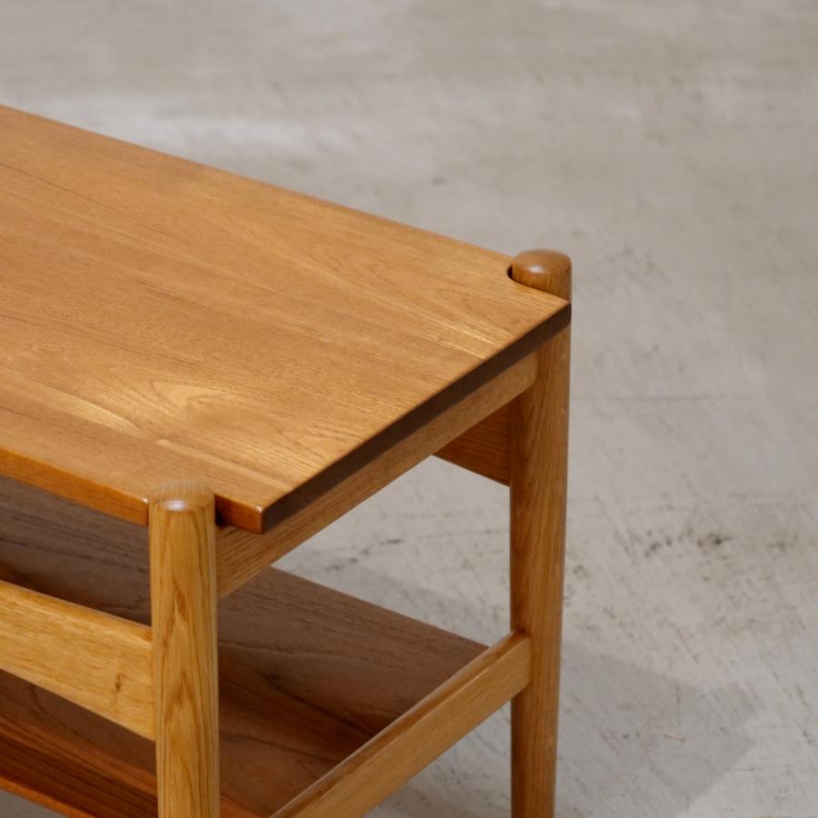 UD17163-1｜AT50 サイドテーブル（チーク＆オーク）HansJWegner/ハンス
