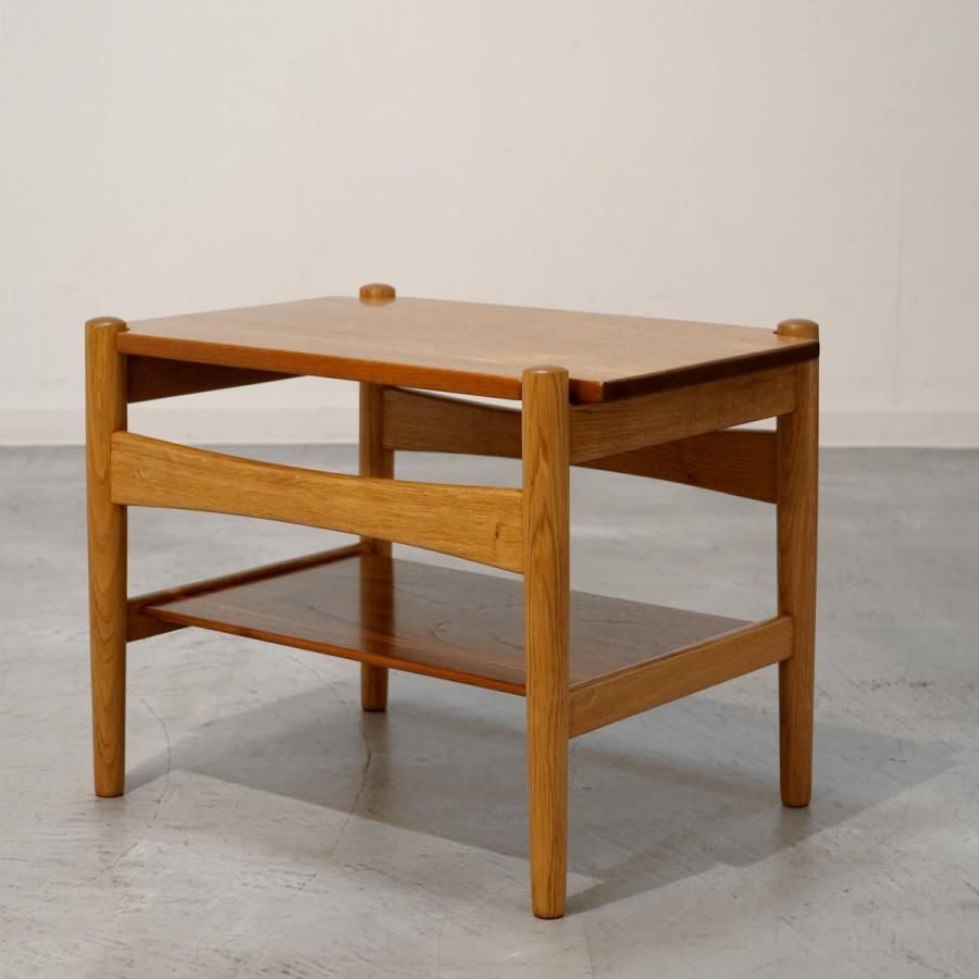 UD17163-1｜AT50 サイドテーブル（チーク＆オーク）HansJWegner/ハンス