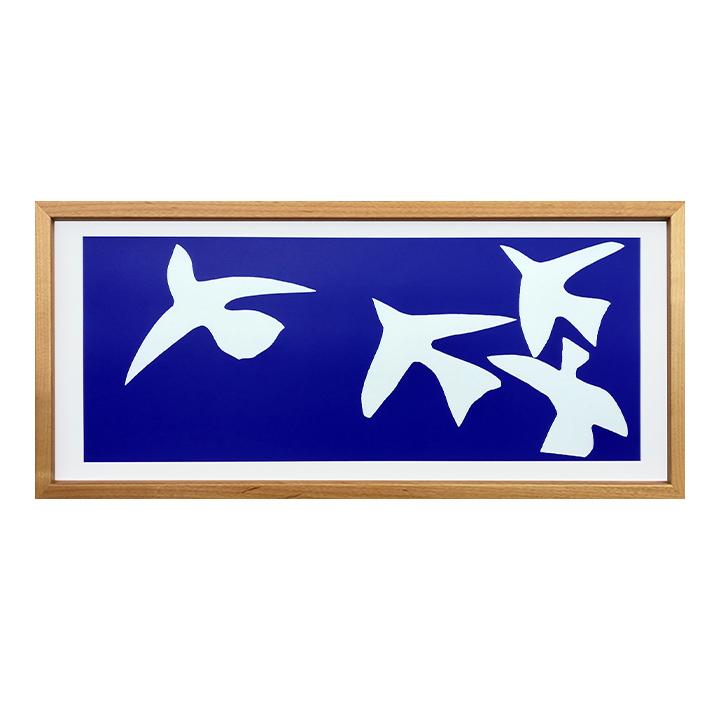 アートパネル Henri Matisse アンリ・マティス Les oiseaux, 1947