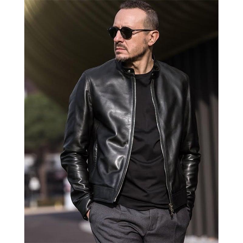 EMMETI（エンメティ） EMMETI ／ ラムナッパレザーシングルライダース