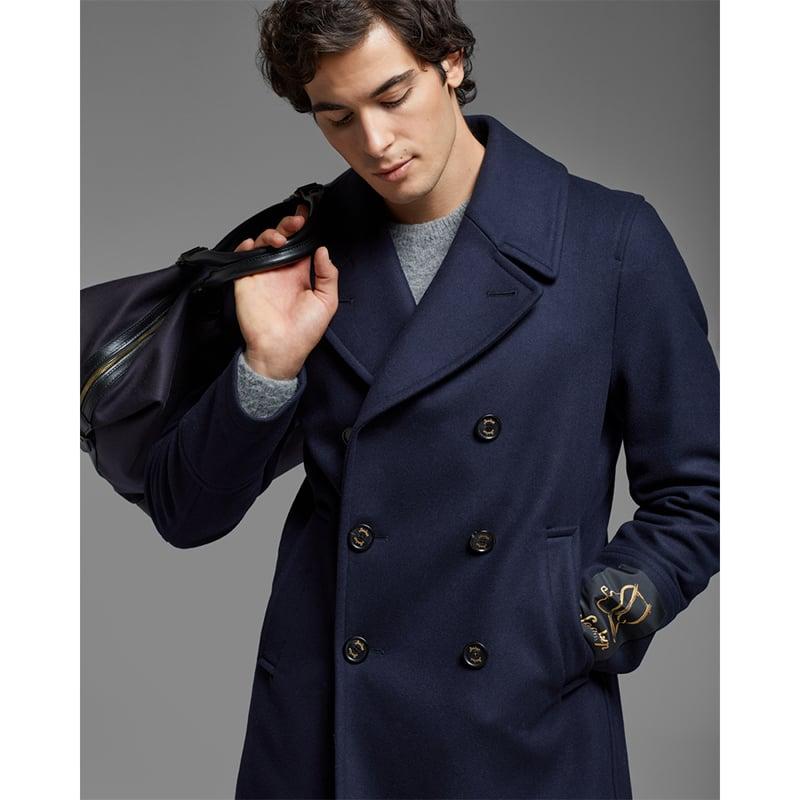 シーラップ Sealup ／ ウールメルトンロングピーコート「GENOVA