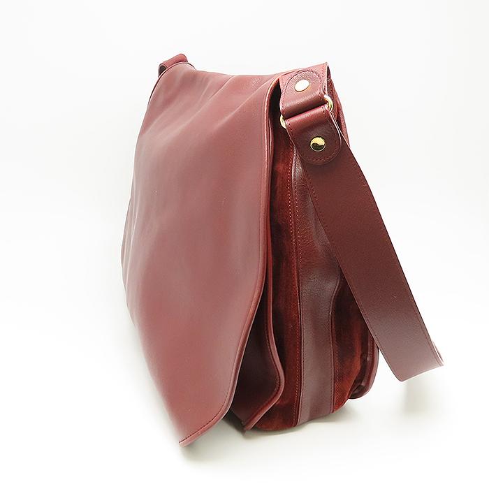 Cartier（カルティエ） ショルダーバッグ メッセンジャー レッド