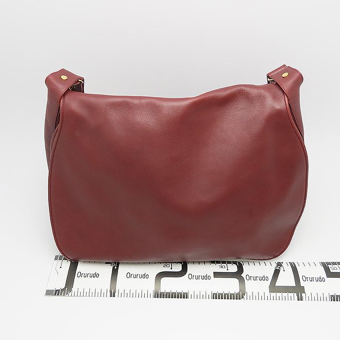 Cartier（カルティエ） ショルダーバッグ メッセンジャー レッド