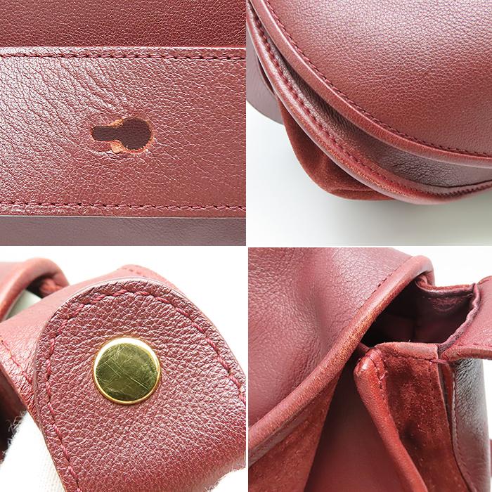 Cartier（カルティエ） ショルダーバッグ メッセンジャー レッド