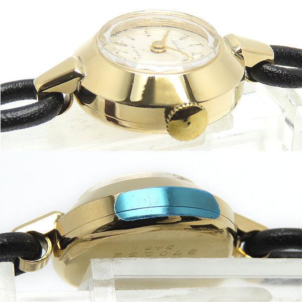 SEIKO（セイコー） ソーラー K18 手巻 レディース 750 YG アンティーク