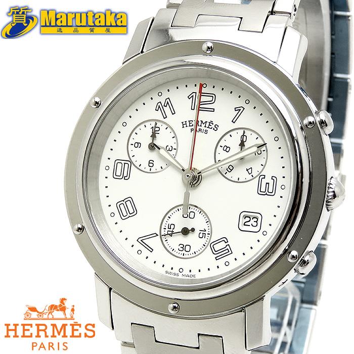 クリッパー（HERMES） エルメス クリッパー クロノ CL.1.910 SS