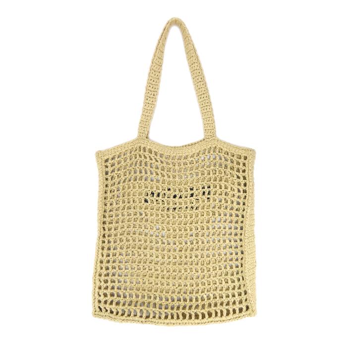 PRADA（プラダ） 【プラダ 】クロシェ トートバッグ 1BG393 カゴバッグ