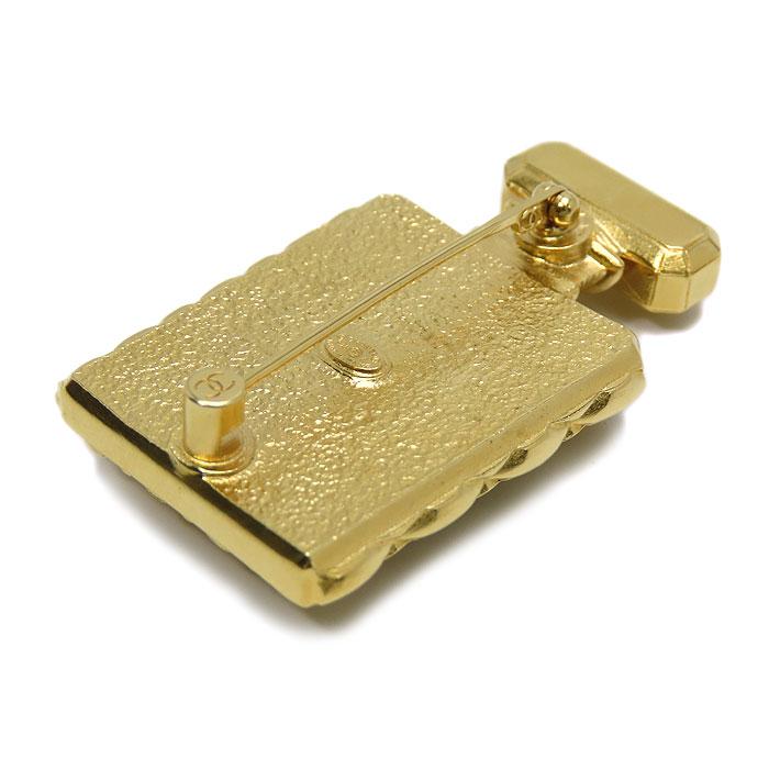 CHANEL（シャネル） 送料無料 ブローチ 香水瓶 ココマーク ゴールド