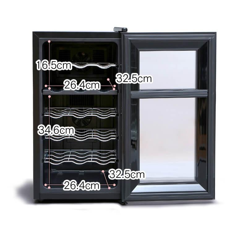 IRIS OHYAMA（アイリスオーヤマ） ワインセラー 18本 ペルチェ式 家庭